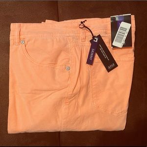 a.n.a Brand Skinny Pants, Neon Orange, 32/14
